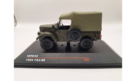 ГАЗ 69 1954 года IST 012, масштабная модель, IST Models, scale43