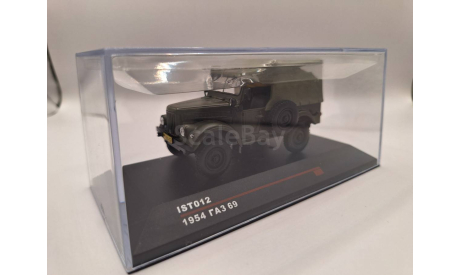 ГАЗ 69 1954 года IST 012, масштабная модель, IST Models, scale43