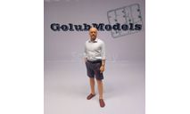 Фигурка(8) - 1/43, элементы для диорам, GolubModels, 1:43