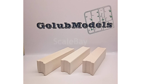 Блоки фбс 24.5.6 - 1/43, запчасти для масштабных моделей, GolubModels, 1:43