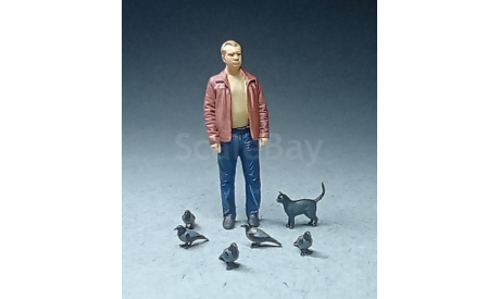 Ворона 1:43, фигурка, GolubModels, scale43