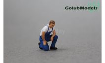 Фигурка механик(2) 1:43, фигурка, GolubModels, 1/43