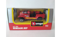 Renegade Jeep, Bburago, cod. 4122, 1:43, 1993 год
