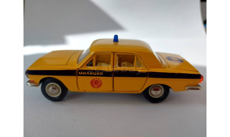 Волга газ 24 гаи милиция А26, масштабная модель, Агат/Моссар/Тантал, scale43