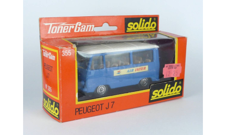310 Solido Toner Gam 355 Peugeot J7 ’Air Inter’ 1/50, масштабная модель, scale43