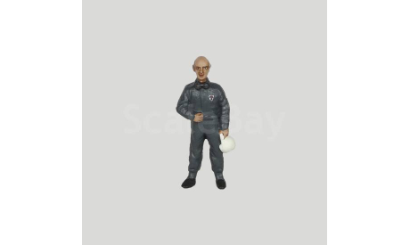 825a - Стирлинг Мосс Stirling Moss - фигурка в масштабе 1/43, фигурка, 43figures, scale43, Mercedes-Benz