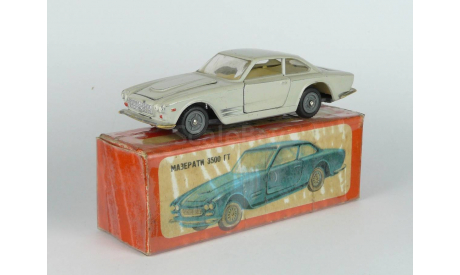 Politoys-M 501 Maserati 3500 GT 1/43 302, редкая масштабная модель, римейк, scale43