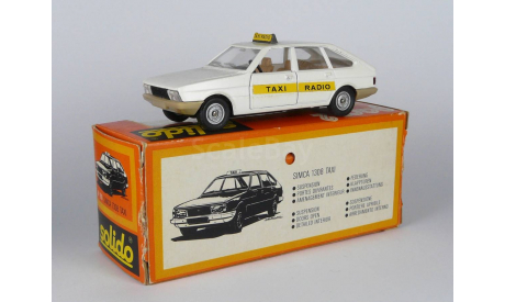 314 Solido Simca 1308 Taxi #60 (03-76) 1/43, масштабная модель, scale43