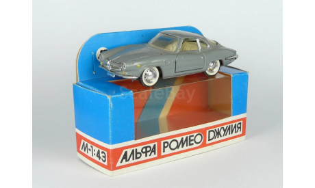 329 Politoys-M 506 Alfa Romeo Guilia SS 1/43, редкая масштабная модель, римейк, scale43