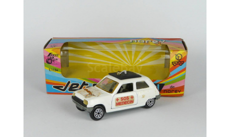 373 Norev Jet Car 711 Renault 5 ’SOS Medicin’ 1/43 Very Rare, масштабная модель, scale43