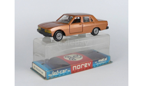 387 Norev Jet Car 857 Peugeot 604 Brown 1/43 Rare, масштабная модель, scale43