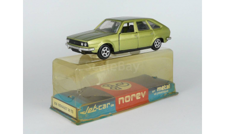 388 Norev Jet Car 856 Renault 30 TS 1/43 Green Rare, масштабная модель, scale43