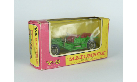 Matchbox Y-9 1912 Simplex 1/43 Rare 530, масштабная модель, scale43