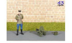 m04 - пулемет Максим - аксессуар в масштабе 1/43