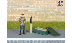 m08 - ящик снарядный - аксессуар в масштабе 1/43