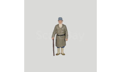m11 - крестьянин - фигурка в масштабе 1/43
