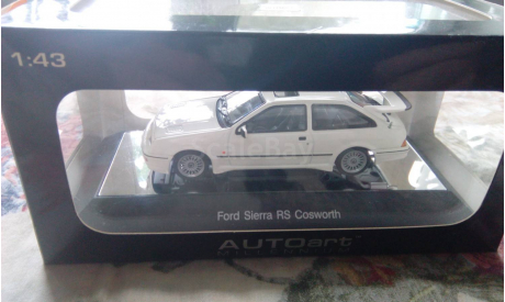 Ford Sierra RS Cosworth с рубля, масштабная модель, 1:43, 1/43, Autoart