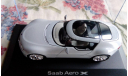 SAAB Aero X NOREV с рубля, масштабная модель, 1:43, 1/43