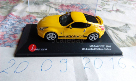 NISSAN 370Z 2009 J-collection с рубля, масштабная модель, 1:43, 1/43, J Collection