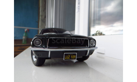 Ford Mustang 1968 1/18 Bullit, масштабная модель, Greenlight Collectibles, 1:18