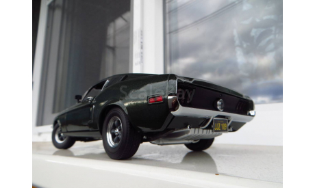 Ford Mustang 1968 1/18 Bullit, масштабная модель, Greenlight Collectibles, 1:18
