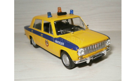 ВАЗ-2101 ’Жигули’ - ГАИ СССР (1/43) Автомобиль на службе №18, масштабная модель, DeAgostini, 1:43
