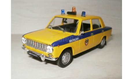 ВАЗ-2101 ’Жигули’ - ГАИ СССР (1/43) Автомобиль на службе №18, масштабная модель, DeAgostini, 1:43