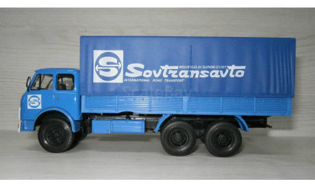 МАЗ-514Б (голубой) СовТрансАвто (+Харьковская резина) РАРИТЕТ !!!, масштабная модель, Наш Автопром, scale43