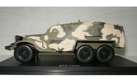 БТР-152К (трехцветный камуфляж) ’SSM’ (1/43), масштабная модель, Start Scale Models (SSM), scale43, ЗИЛ