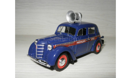 Москвич-400(420) ОРУД (1/43) Автомобиль на службе №6, масштабная модель, DeAgostini, scale43