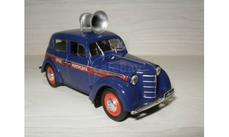 Москвич-400(420) ОРУД (1/43) Автомобиль на службе №6, масштабная модель, DeAgostini, scale43