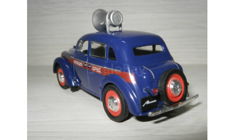 Москвич-400(420) ОРУД (1/43) Автомобиль на службе №6, масштабная модель, DeAgostini, scale43