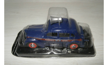 Москвич-400(420) ОРУД (1/43) Автомобиль на службе №6, масштабная модель, DeAgostini, scale43