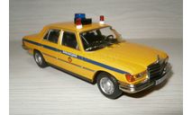 Mercedes-Benz 450 SEL Милиция (1/43) ’Полицейские машины мира №22’, масштабная модель, DeAgostini, scale43