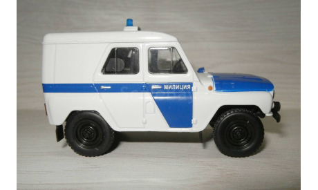 УАЗ-469 Милиция (1/43) ’АЛС’ Спецвыпуск. Милиция СССР №4, масштабная модель, DeAgostini, scale43
