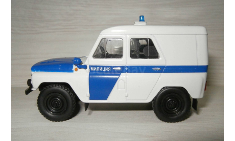 УАЗ-469 Милиция (1/43) ’АЛС’ Спецвыпуск. Милиция СССР №4, масштабная модель, DeAgostini, scale43