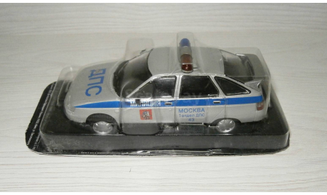 ВАЗ-2112 - ДПС (1/43) Автомобиль на службе №10, масштабная модель, DeAgostini, scale43