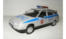 ВАЗ-2112 - ДПС (1/43) Автомобиль на службе №10, масштабная модель, DeAgostini, scale43