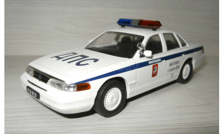 Ford Crown Victoria - ДПС-ГАИ (1/43) Автомобиль на службе №58, масштабная модель, DeAgostini, 1:43