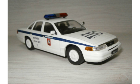 Ford Crown Victoria - ДПС-ГАИ (1/43) Автомобиль на службе №58, масштабная модель, DeAgostini, 1:43