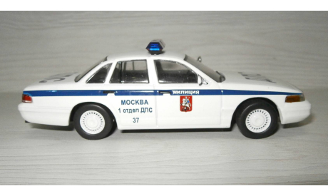 Ford Crown Victoria - ДПС-ГАИ (1/43) Автомобиль на службе №58, масштабная модель, DeAgostini, 1:43