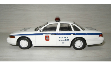 Ford Crown Victoria - ДПС-ГАИ (1/43) Автомобиль на службе №58, масштабная модель, DeAgostini, 1:43