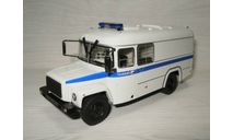 КАВЗ-3976-АЗ Автозак (1/43) ’Наши автобусы’ Спецвыпуск №3, масштабная модель, MODIMIO, scale43