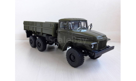 УРАЛ-375Н, масштабная модель, AVD Models, scale43