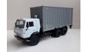 КАМАЗ-53212 контейнеровоз, масштабная модель, AVD Models, 1:43, 1/43