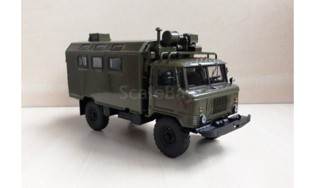 ГАЗ-66 КУНГ, масштабная модель, AVD Models, scale43