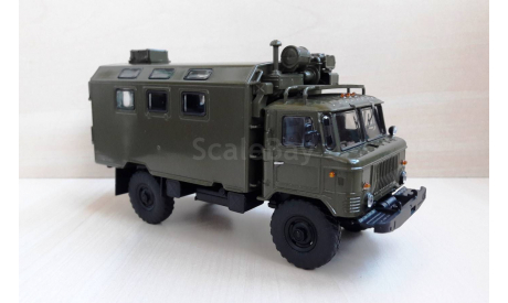 ГАЗ-66 КУНГ, масштабная модель, AVD Models, scale43