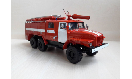 УРАЛ АЦ-40(4320) ПМ-102В, масштабная модель, 1:43, 1/43