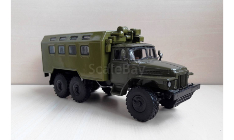 УРАЛ-375 КУНГ, масштабная модель, scale43