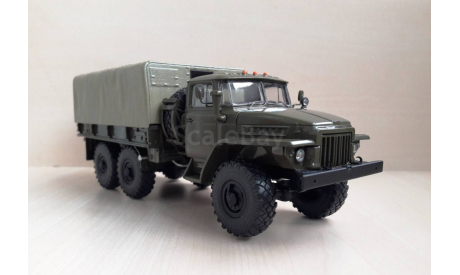 УРАЛ-375ДМ, масштабная модель, AVD Models, scale43